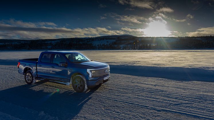 Ford F-150 Lightning Norge vinter 2023