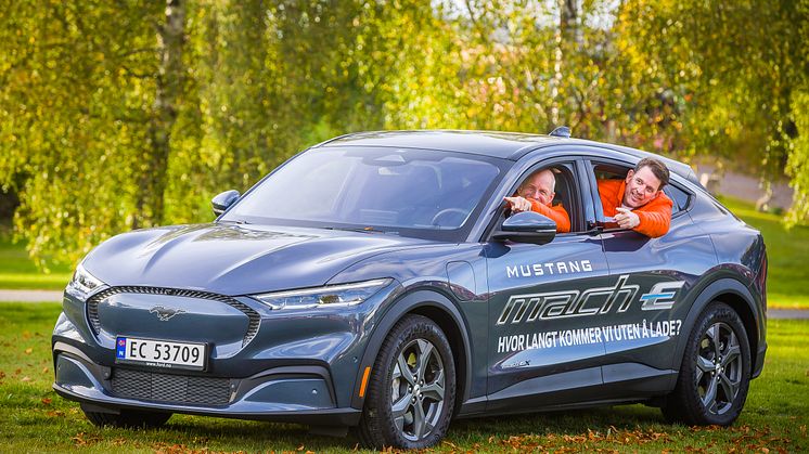 Ford Mustang Mach-E rekkeviddetest 2021 høst