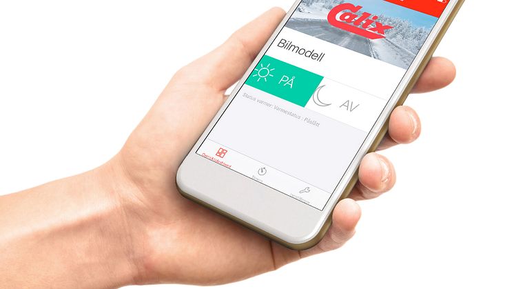 ​Calix bilvärme - låt telefonen göra jobbet!