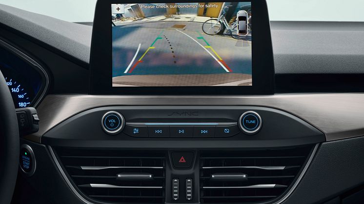 Ny Ford Focus interiør