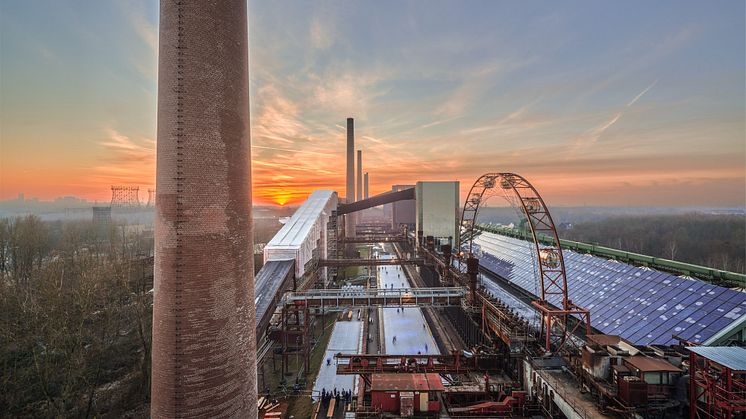 UNESCO Weltkulturerbe Zollverein - Kokerei - Eislaufbahn 