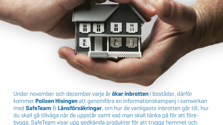 Trygga ditt hem!