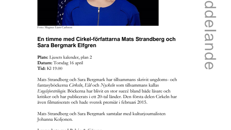 Cirkeln-författarna till Stadsbiblioteket