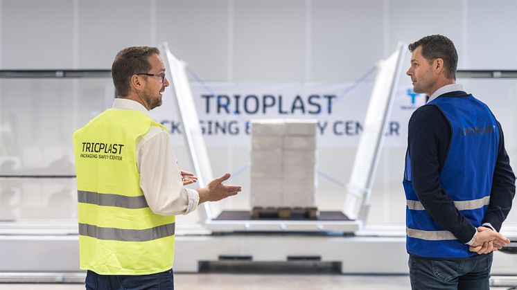 Trioplast Packaging and Safety Center is the Nordic region’s only test center for load securing