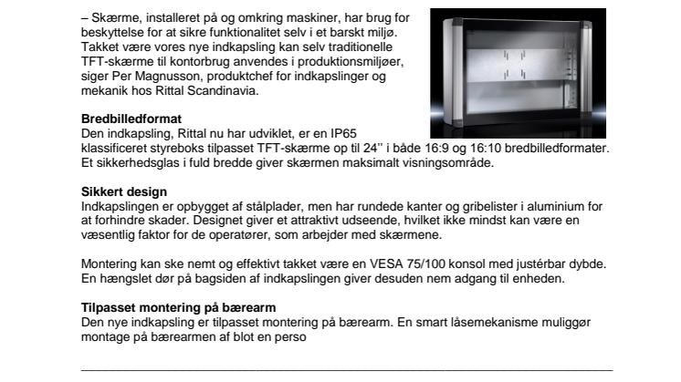 Hårdfør beskyttelse til hårde miljøer