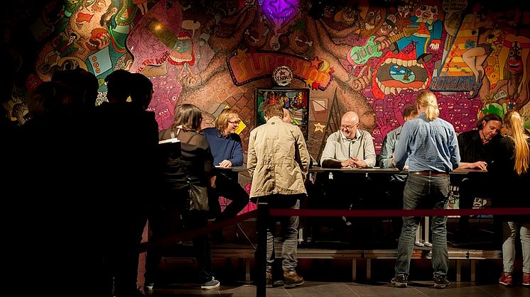 Førjul i Popsenterets museumsbutikk