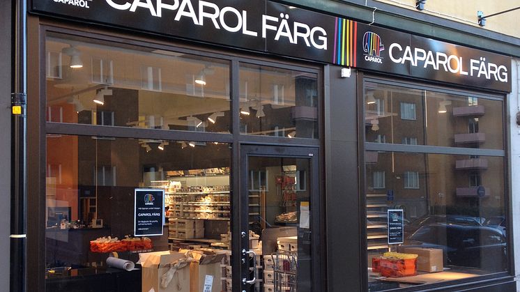 Ny Caparol färgbutik i Norrtull