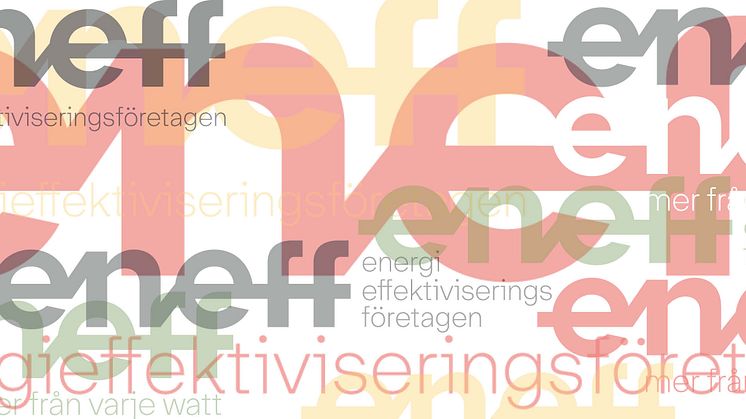 Energieffektiviseringsföretagen (Eneff) introducerar ny varumärkesidentitet