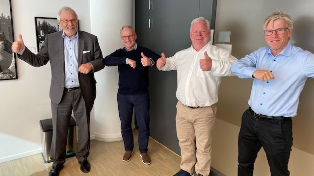Anders Bredesen, Midroc, Oddvar Ring och Mathis Mathiesen, Electro-Specialisten, Björn Wigström, Midroc