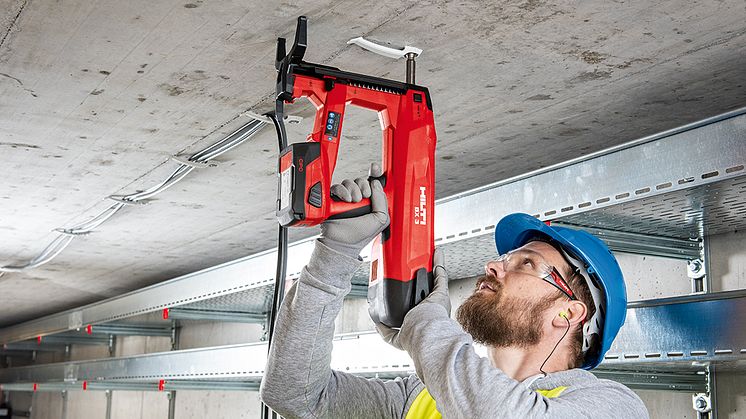 Hiltis andra generation av batteridrivna infästningsverktyg för mekaniska och elektriska applikationer