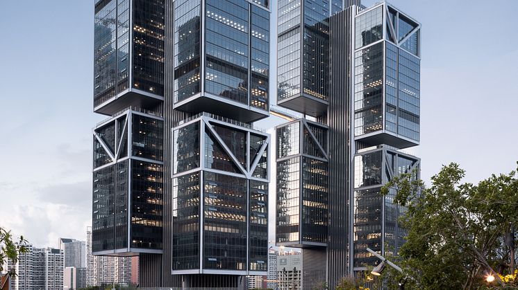 Sky City with urban context (vertical)