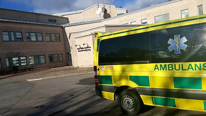 Ökning av ambulanstransporter till Norrtälje sjukhus