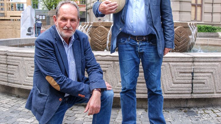 Jon Michelet og Dag Solstad 