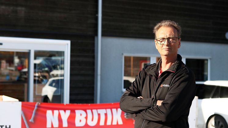 Sören Larsson, butiksansvarig Würth-butiken Avesta ser fram emot att få flytta till nya lokaler