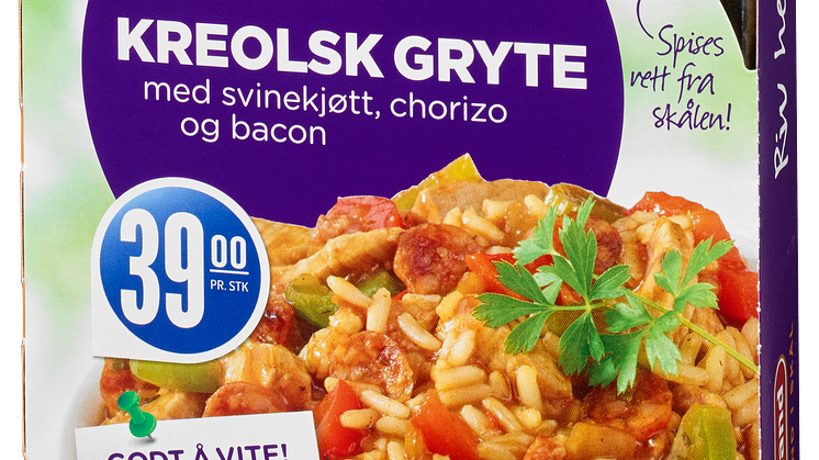 Fjordland i skål: Kreolsk gryte