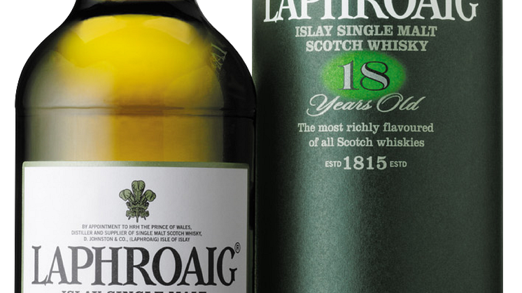 Laphroaig 18yo nu på Systembolaget!