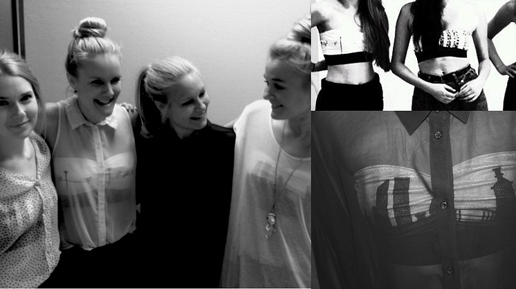 Horisont-skapar unika horisontella mönster på textil