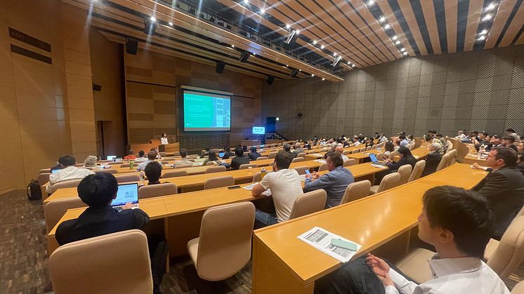 Cecilia Wetterqvist presenterar på IAFSS 2023