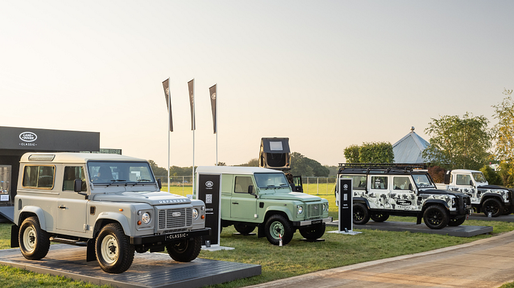 LAND ROVER CLASSIC INTRODUCES NEW CLASSIC DEFENDER PARTS AT GOODWOOD REVIVAL 10