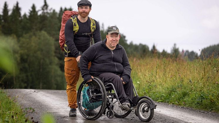Invigning av Den Långa Vandringen Jämtland i Surfbukten, Östersund