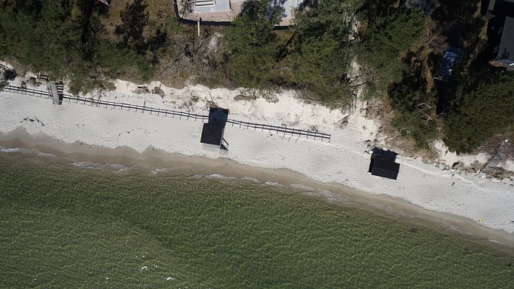 Onsdagen den 15 maj klockan 13.30 visar hur vi med drönare samlar in bättre underlag för att förstå stranddynamiken.