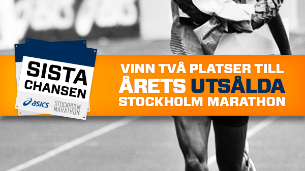Vinn startplatser till det slutsålda Stockholm Marathon