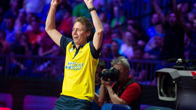 Jörgen Persson under VM i Budapest 2019. Foto: Manfred Schillings