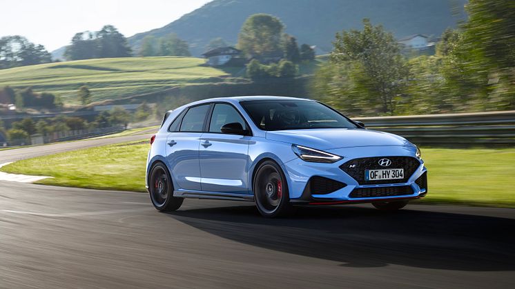 Nya Hyundai i30 N – förbättrad för maximal körglädje