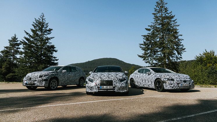 Seks nye elektriske modeller fra Mercedes-Benz på vej