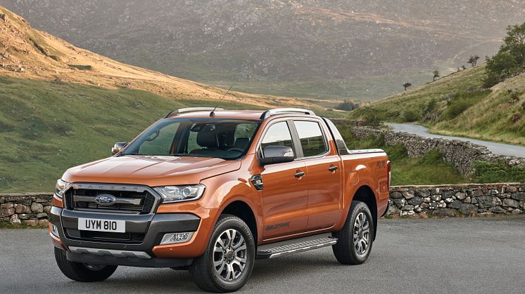 Helt nye Ford Ranger med debut på den Internasjonale bilutstillingen i Frankfurt