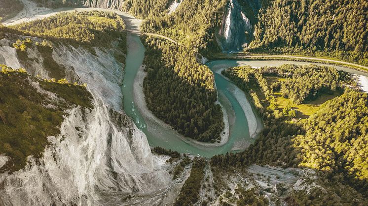 Die Rheinschlucht bei Flims, Graubünden (c) Rob Lewis Photography