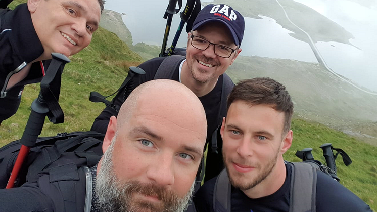 REO team -Wayne Harris, Rail Enforcement Manager, Tom Harvey, REO Team Leader at Purley, Tom Stovell, REO Team Leader, and Dillon Xerxes, REO Team Leader at Brighton