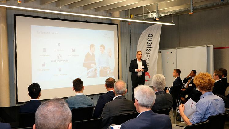 PROCAD-Geschäftsführer Raimund Schlotmann auf dem MM-Innovationstag 2018. Abb. PROCAD