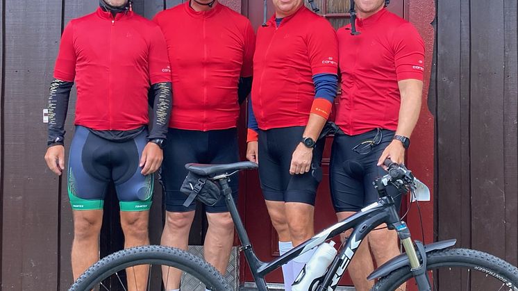 Peter JOhansson, Jan Ingman, Tomas Lövberg och Mikael Persson