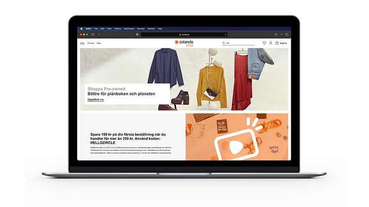 Zalando lanserar second hand-tjänsten Zircle i Sverige 