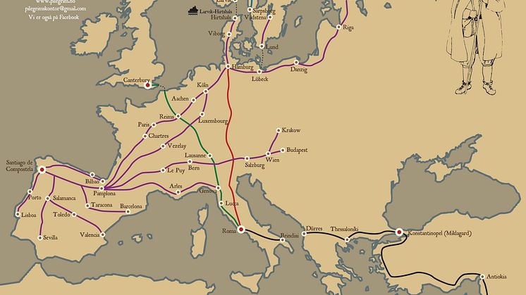 Pilegrimsrutene i Europa