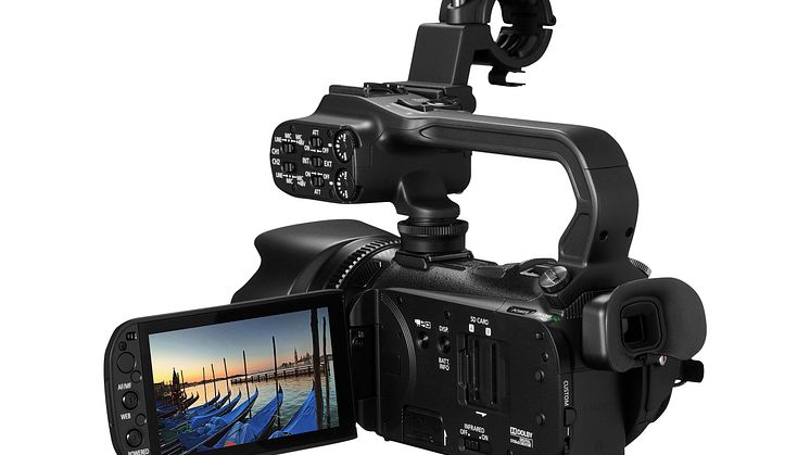 Höga prestanda och ultrakompakt – Canon lanserar en ny professionell videokamera-serie med modellen XA10