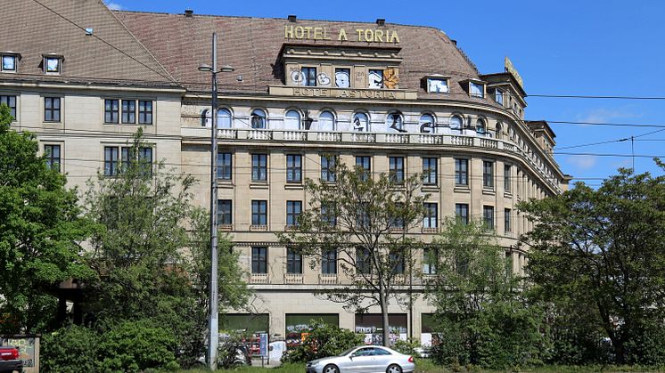 Hotel "Astoria" in Leipzig - Ansicht vom Promenadenring 