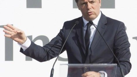 Prime Minister Renzi visits Hitachi Rail Italy in Pistoia