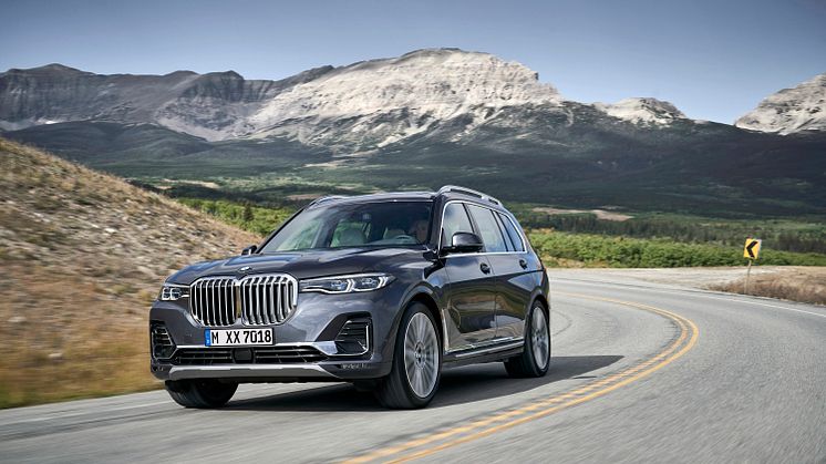 Helt nye BMW X7