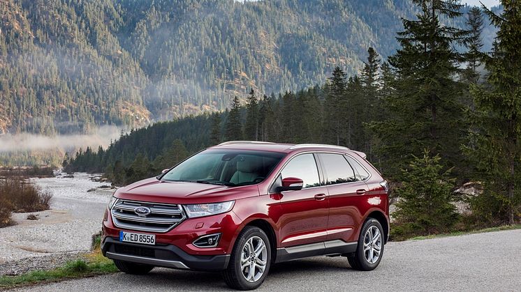 Vadonatúj Ford Edge SUV: kategóriaelső helykínálat és menetdinamika, prémium komfort és kifinomultság
