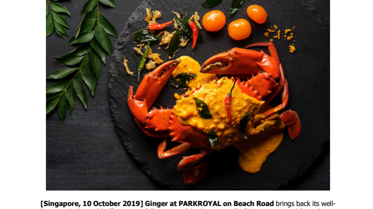 A Claw-Inspiring Crabs Galore at Ginger