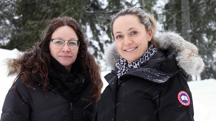 Päivi Juuso och Silje Gustafsson