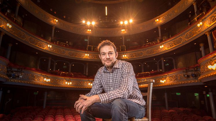 David Greig, Artistic Director of The Lyceum. Photo credit - Aly Wight