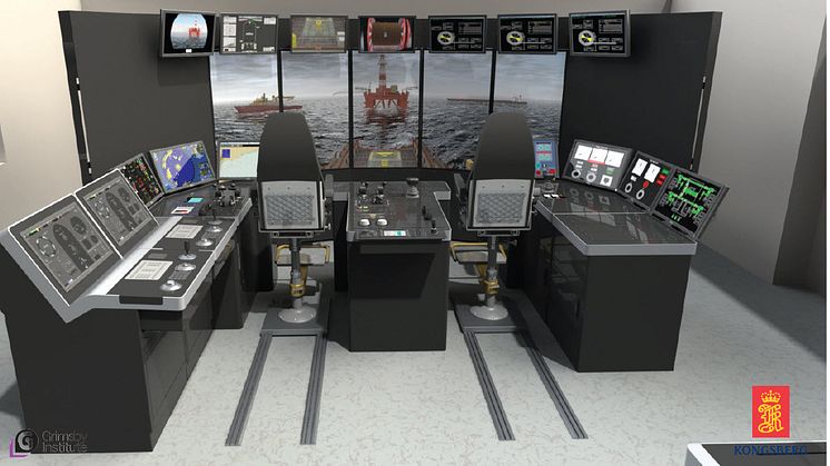 Kongsberg Maritime simulators to support the delivery of advanced training courses for maritime professionals and businesses at new £7million centre.	