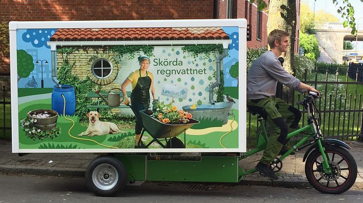 Den mobila cykelutställningen invigs onsdagen den 22 maj klockan 9.30 