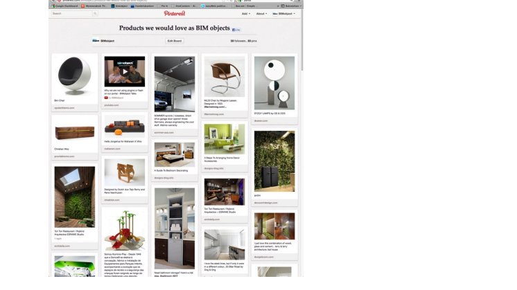 How to use Pinterest with BIMobject™