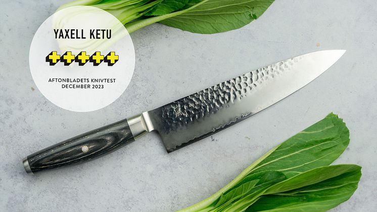 Full pott för Yaxells nya kockkniv