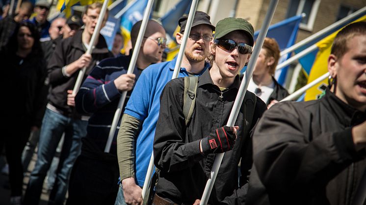 "Nazistisk kraftsamling – oro för fortsatta bråk" - Alex Bengtsson intervjuas av Kvällsposten