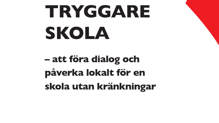 För en tryggare skola
